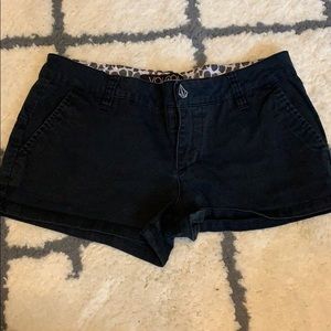 Volcom dark navy/faded black shorts